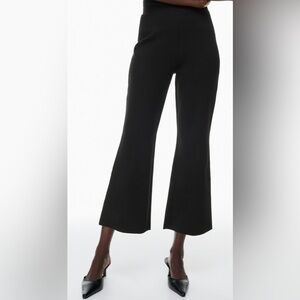 NWT Aritzia Babaton Framework Pant Cropped - Black / Noir
